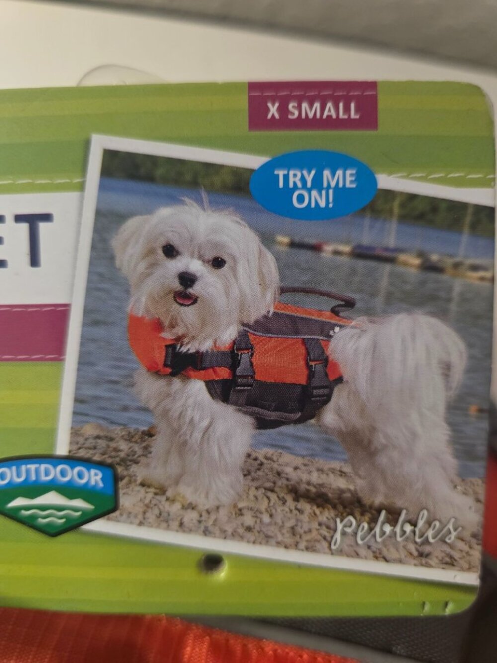 Top Paw XS Dog Life Jacket NEW Adjustable 5-15 lbs
